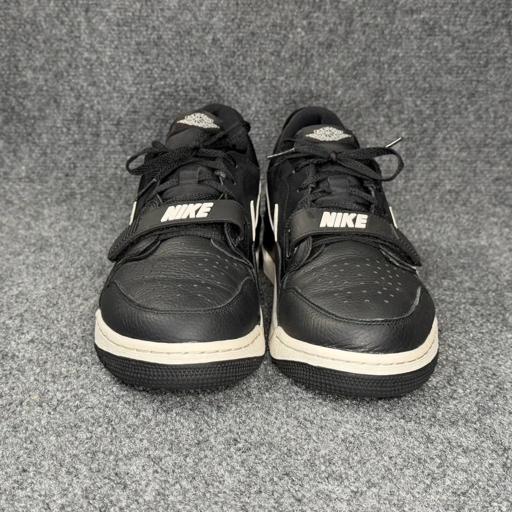 Jordan Legacy 312 Low Shoes Men's 13 Black Leather Low Lace Retro‎ Sneakers